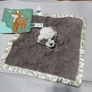 Mary Meyer Putty Panda Baby Plush Lovey Security Blanket Satin Trim & Bonus